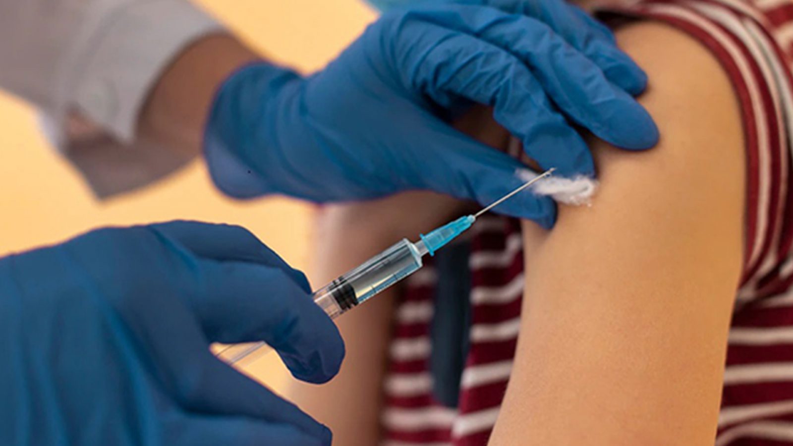 Kid Getting Vaccine
